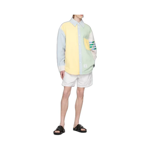 Thom Browne Cross-Over Flat Sandals