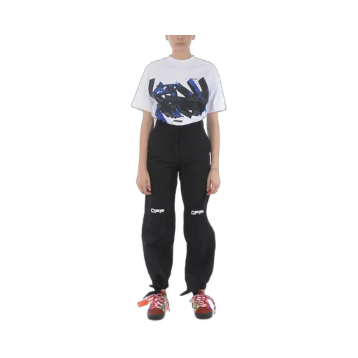 Tomboy Brush-Stroke Print T-Shirt