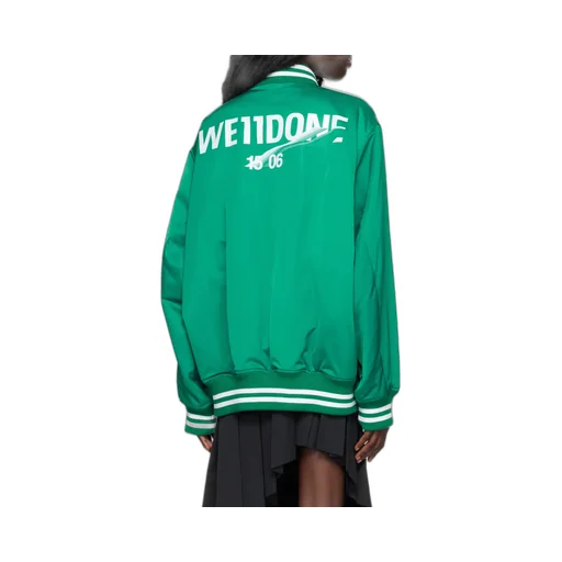 Logo-Print Bomber Jacket