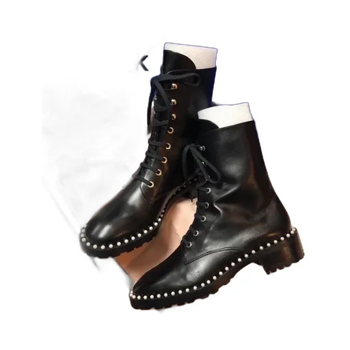 Allie Pearl Ankle Boots