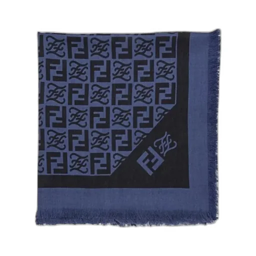 Monogram-Print Scarf