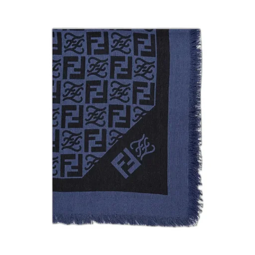Monogram-Print Scarf