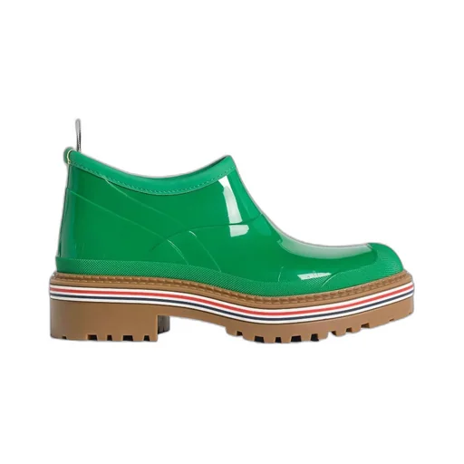 Thom Browne Round-Toe Slip-On Boots
