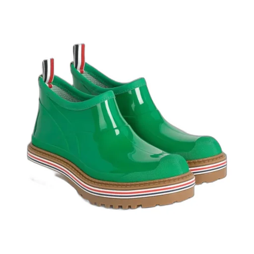 Thom Browne Round-Toe Slip-On Boots