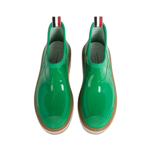 Thom Browne Round-Toe Slip-On Boots