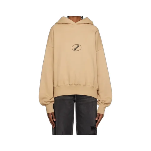 Logo Print Cotton Hoodie