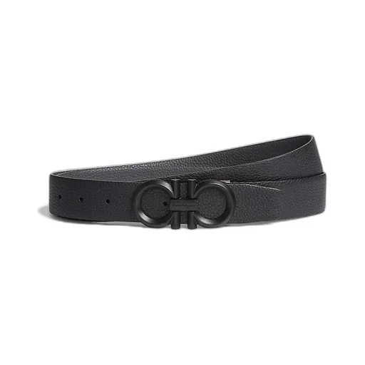 Salvatore Ferragamo Gancini Reversible Belt