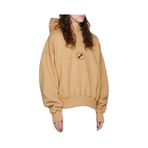 Logo Print Cotton Hoodie