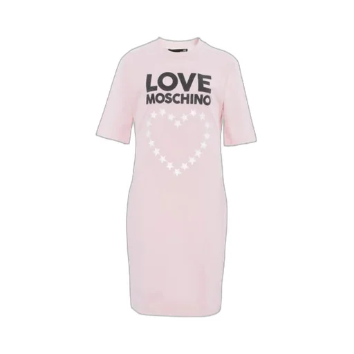 Logo Pattern T-Shirt Dress