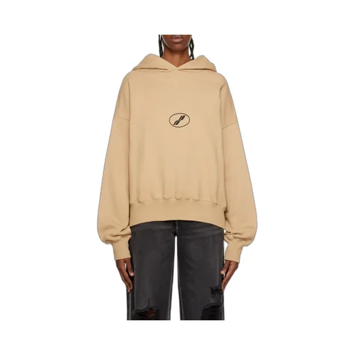 Logo Print Cotton Hoodie