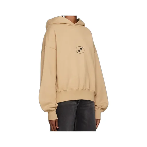 Logo Print Cotton Hoodie