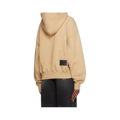Logo Print Cotton Hoodie