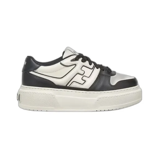 Fendi Match Low-Top Sneakers