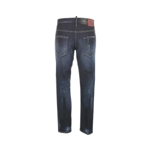 Ripped Mid-Rise Skinny Jeans