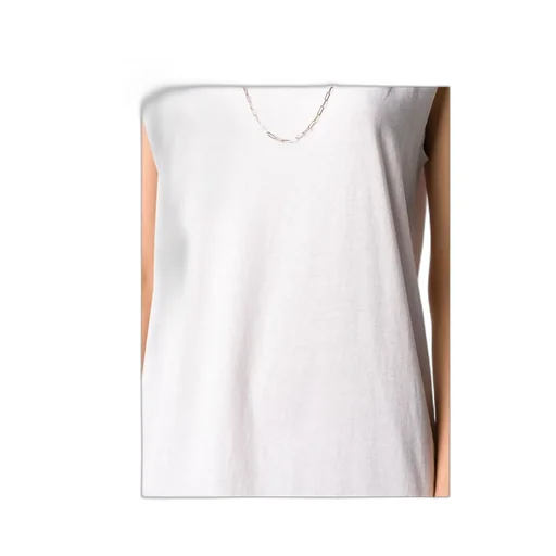 Round Collar Sleeveless Dress