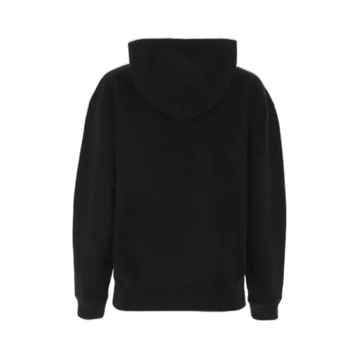 Vintage-Effect Logo Oversized Hoodie
