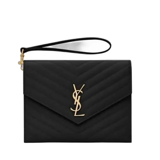 Saint Laurent Cassandre Matelassé Flap Pouch
