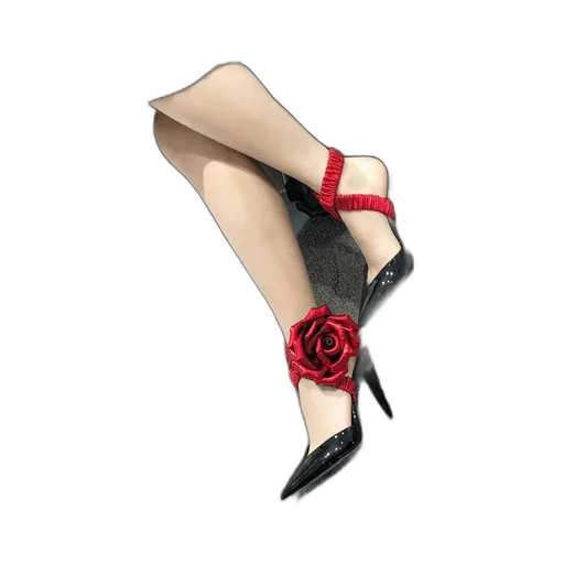 Freja Flower High Heels