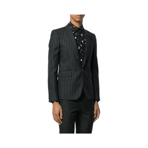 Metallic Stripes Blazer