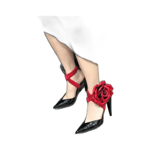 Freja Flower High Heels