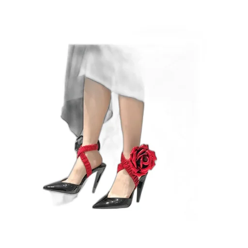 Freja Flower High Heels