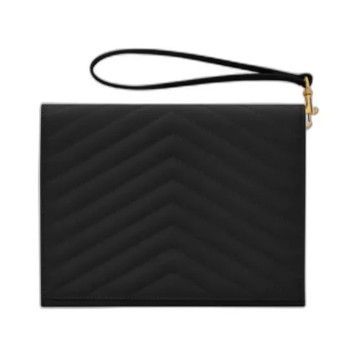 Saint Laurent Cassandre Matelassé Flap Pouch
