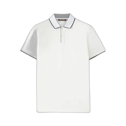 Loro Piana Button Detailed Short-Sleeved Polo Shirt