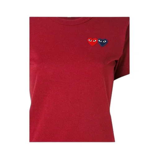 Comme Des Garons Play Double Heart Crewneck T-Shirt