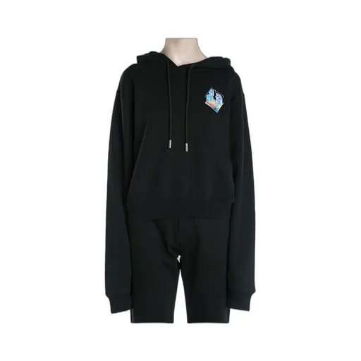 Microenvironment Crop Hoodie