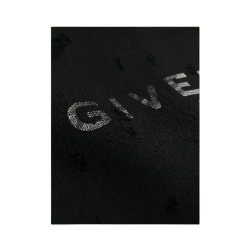 Distressed Logo Hoodie