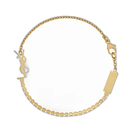 Saint Laurent Cassandre Charm Bracelet