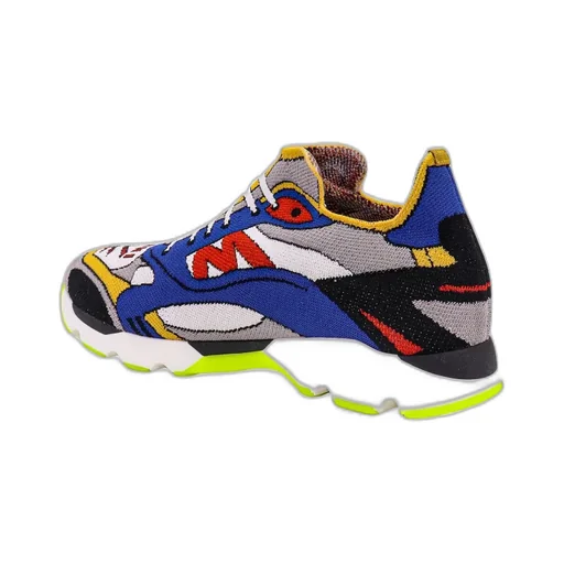 Marni Trompe L'oeil-Printed Round-Toe Sneakers