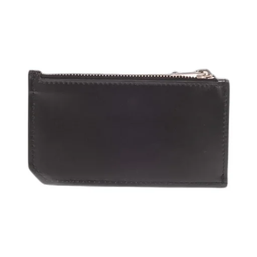 Saint Laurent Tiny Monogram Fragments Zip Card Case