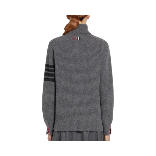 Thom Browne 4-Bar Turtleneck Sweater