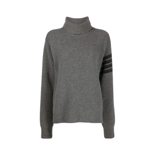Thom Browne 4-Bar Turtleneck Sweater