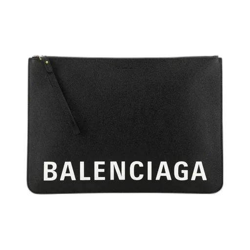 Logo Clutch Bag