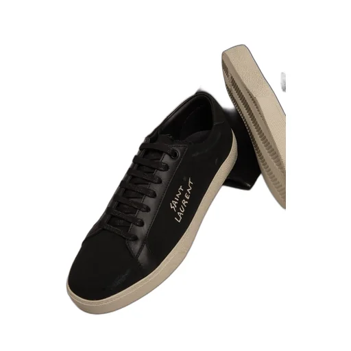 Saint Laurent Court Classic Sl/06 Embroidered Sneakers