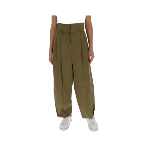 Givenchy High Waisted Military Trousers