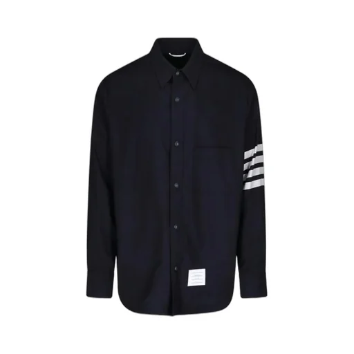 Thom Browne 4-Bar Pocket Shirt