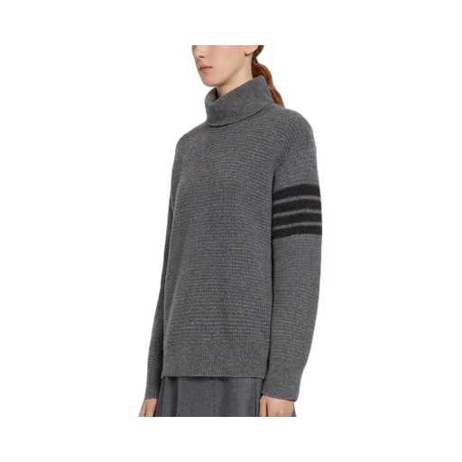 Thom Browne 4-Bar Turtleneck Sweater
