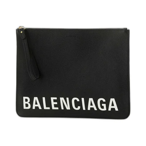 Logo Clutch Bag