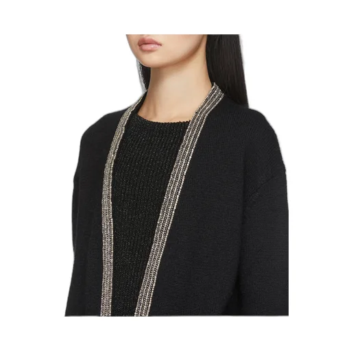 Bead-Embellished Cardigan