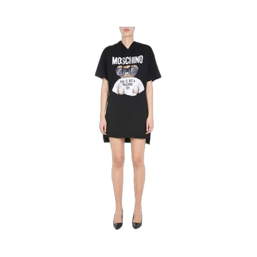 Micro Teddy Bear Jersey Dress