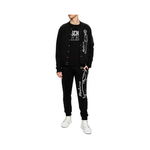 Logo-Print Drawstring Hoodie