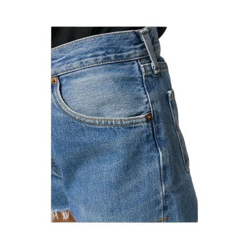 Re/Done Distressed Denim Shorts