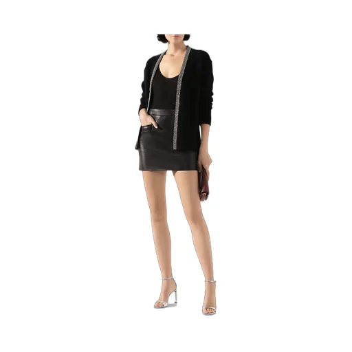 Bead-Embellished Cardigan
