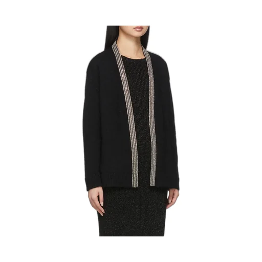 Bead-Embellished Cardigan