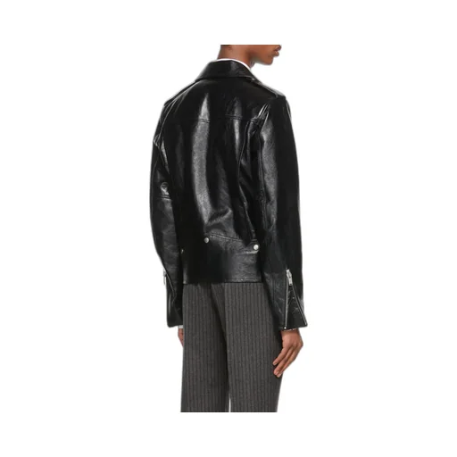 Saint Laurent Long-Sleeved Biker Jacket