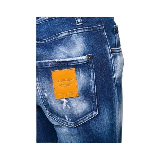 Distressed Cropped Jeans