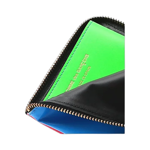 Comme Des GarÇOns Wallet Super Fluo Small Wallet